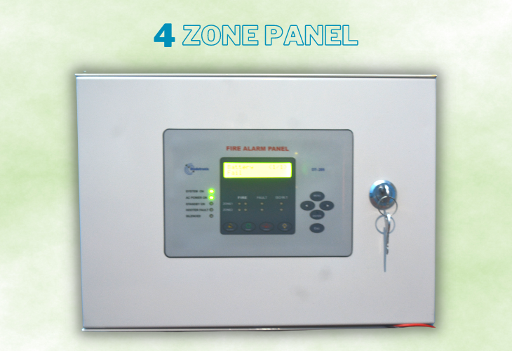 4 zone fire panel